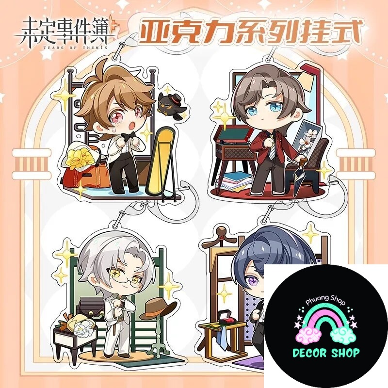 Mô hình Standee Tears of Themis Anime Marius Artem Vilhelm Luke 3th Anniversary Phụ kiện trang trí đ