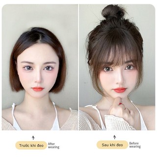 Tóc giả mái thưa, với tóc mai, restyleable-MERCA