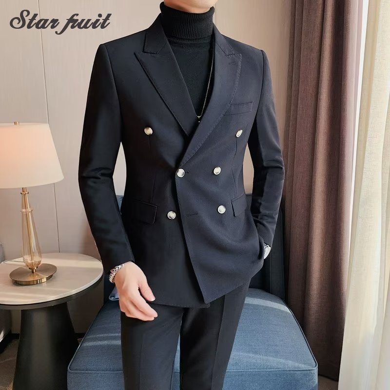 Áo Khoác Vest Phong Cách Anh Quốc Thời Trang Cao Cấp Cho Nam