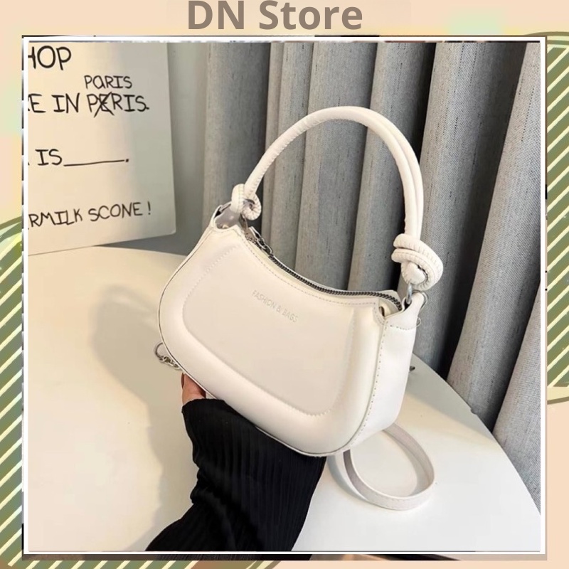 Túi Xách Nữ Đeo Chéo Túi Cầm Tay Quai Tròn Dáng Bầu Sang Chảnh  DN Store