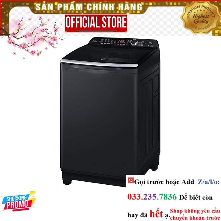 AQW-FR110JT(BK) Máy giặt Aqua 11 kg AQW-FR110JT(BK) P&G