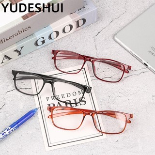 YUDESHUI Kính đọc sách thiết kế siêu nhẹ phong cách cổ điển dành cho người cao tuổi