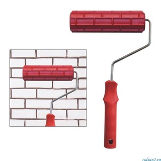 Bộ 2 cây lăn sơn tạo họa tiết trang trí tường diy