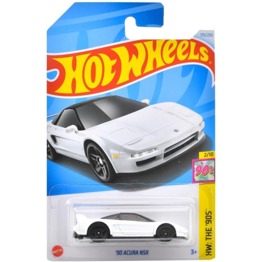 Hot Wheels No.175 Xe cơ bản HW: The '90S' 90 Acura NSX