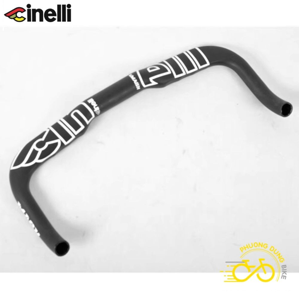 Ghi đông sừng trâu nhôm xe đạp Fixed Gear Cinelli Mash  31.8x400mm