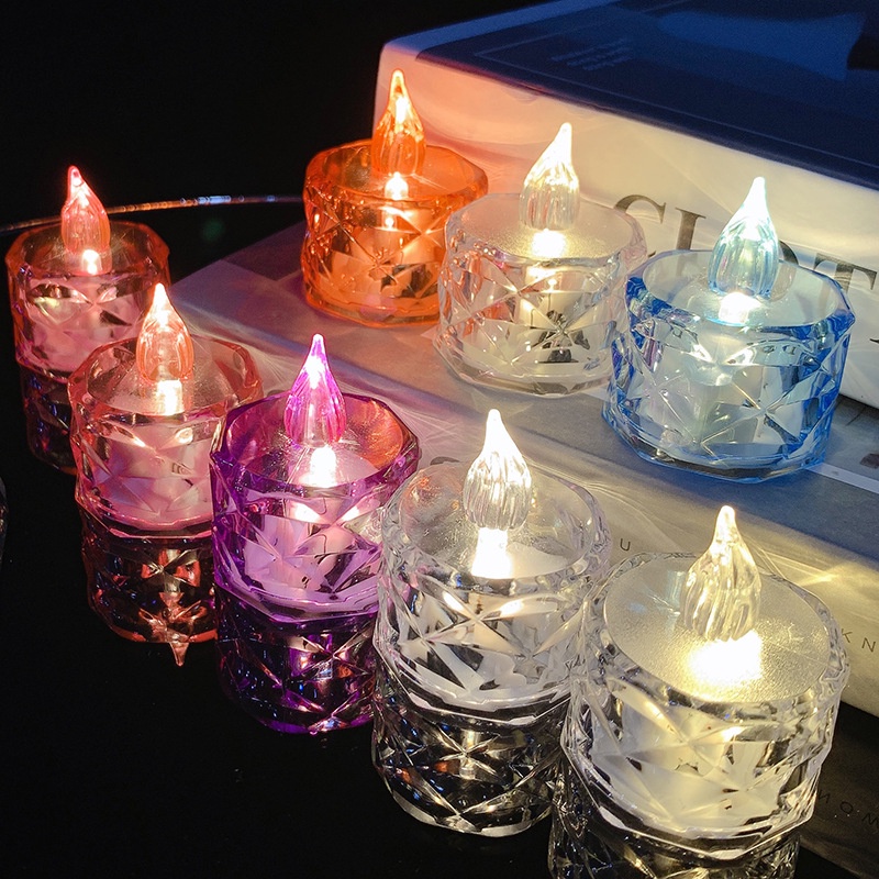 Đèn led Hình Nến Trang Trí Giáng Sinh