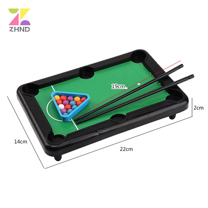 Zhuzhengde Bộ Đồ Chơi Bida mini Để Bàn Cho Bé