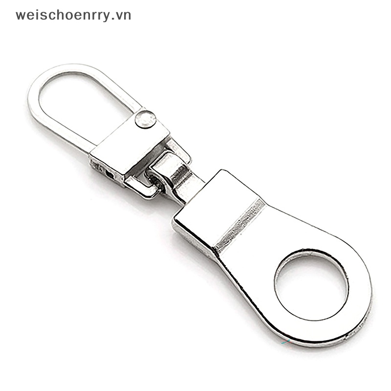 Ww Set 5 Phụ Kiện Khóa Kéo Kim Loại Có Thể Tháo Rời Thay Thế Cho Ba Lô Túi Xách