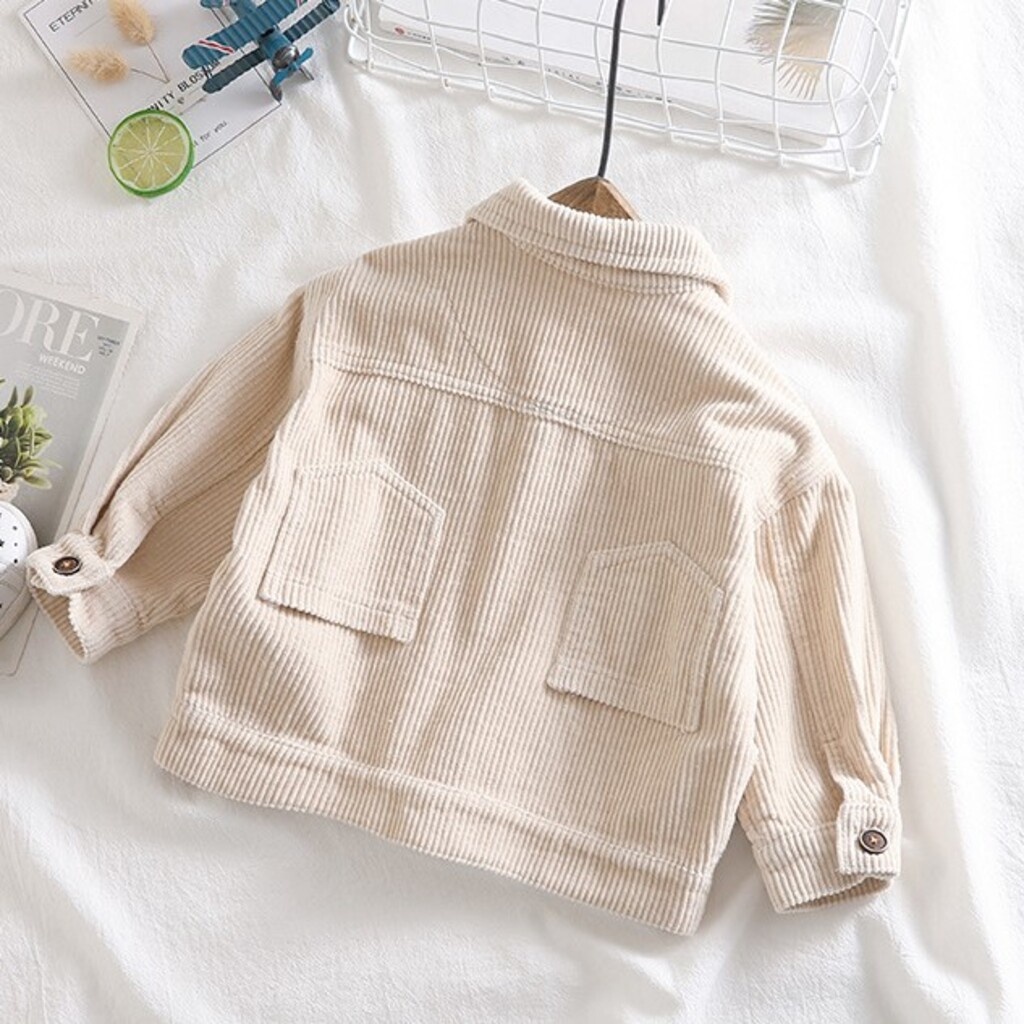 Áo Khoác Bé Trai Chất Nhung Tăm Cao Cấp, Áo Thu Đông Dài Tay Cho Bé Từ 10-27kg - baobaokids