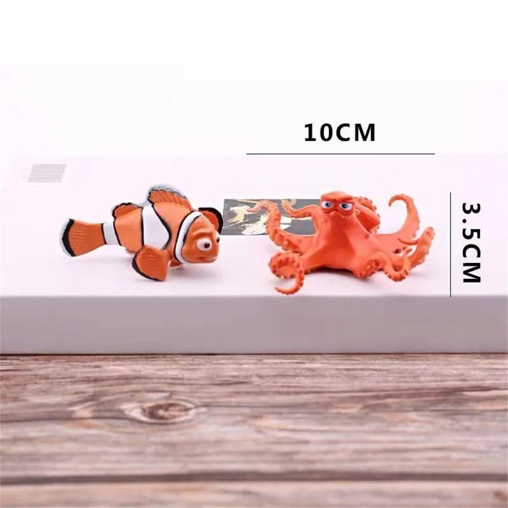Mmluck dory Đồ Chơi Mô Hình Nhân Vật Hoạt Hình nemo 4-10cm