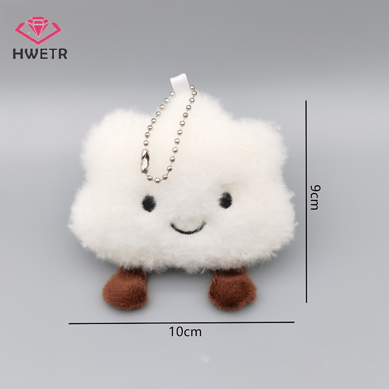 Móc Khóa Hình Đám Mây Nhồi Bông Đáng Yêu Mới