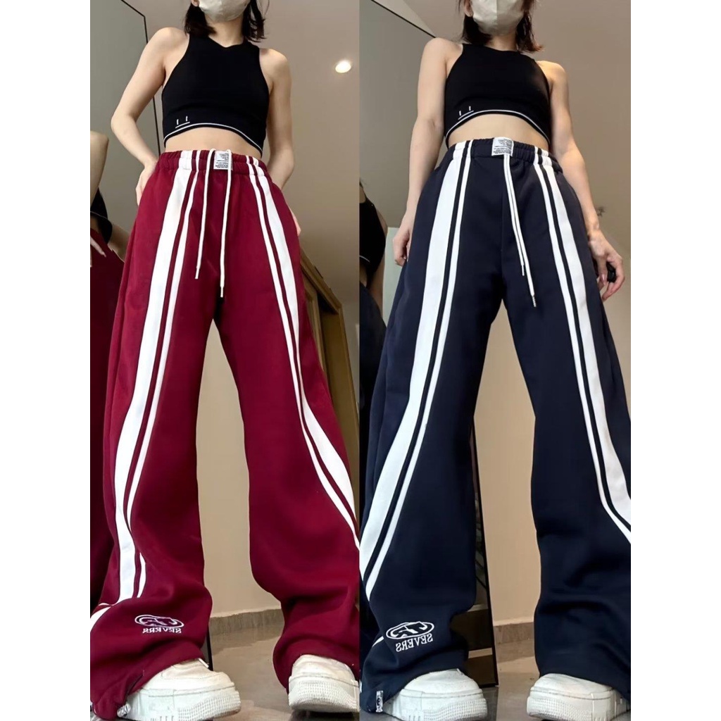Ahoo  chất lượng cao quần y2k quần ống rộng quần túi hộp nữ quần dù 2023 NEW  Phong cách Thời trang Thời trang Thanh lịch A90M08O 36Z230909