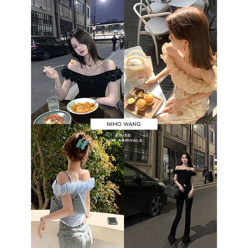 Kwayi Áo Sơ Mi áo sơ mi nữ áo kiểu hàn quốc WCS239001B 36Z230904