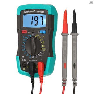 HoldPeak HP4070D Mini Digital Multimeter Resistance Capacitance Inductance Transistor Test
