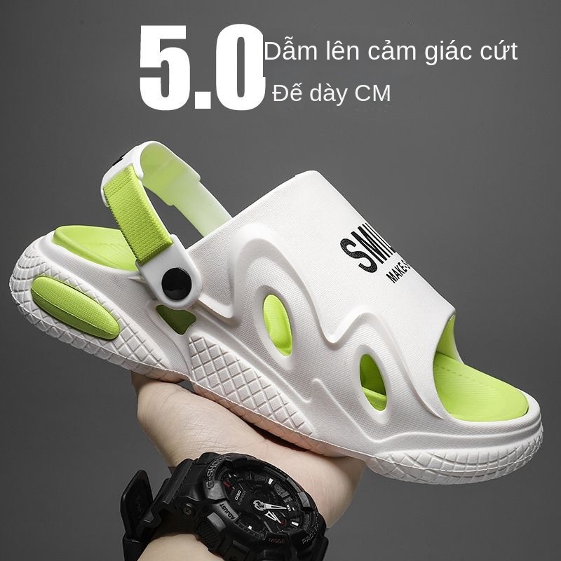 Dép Xỏ Ngón Đế Dày Chống Mòn Thời Trang Mùa Hè Cho Nam