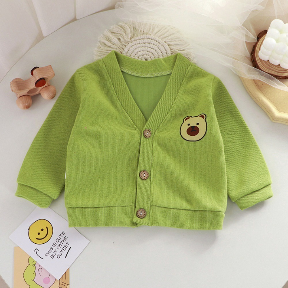Áo Khoác cardigan Len Dệt Kim Mềm Mại Thời Trang Xuân Thu Dành Cho Bé Trai Và Bé Gái