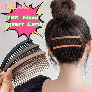 Lược cài tóc dáng dài y2k cố định tóc mái / tóc gãy mặt nhám thanh lịch cho nữ