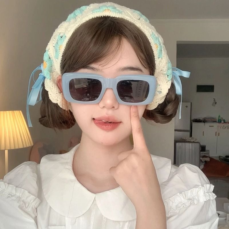 Băng Đô Cài Tóc Hình Tam Giác Phong Cách Nhật Hàn Ngọt Ngào Cho Nữ