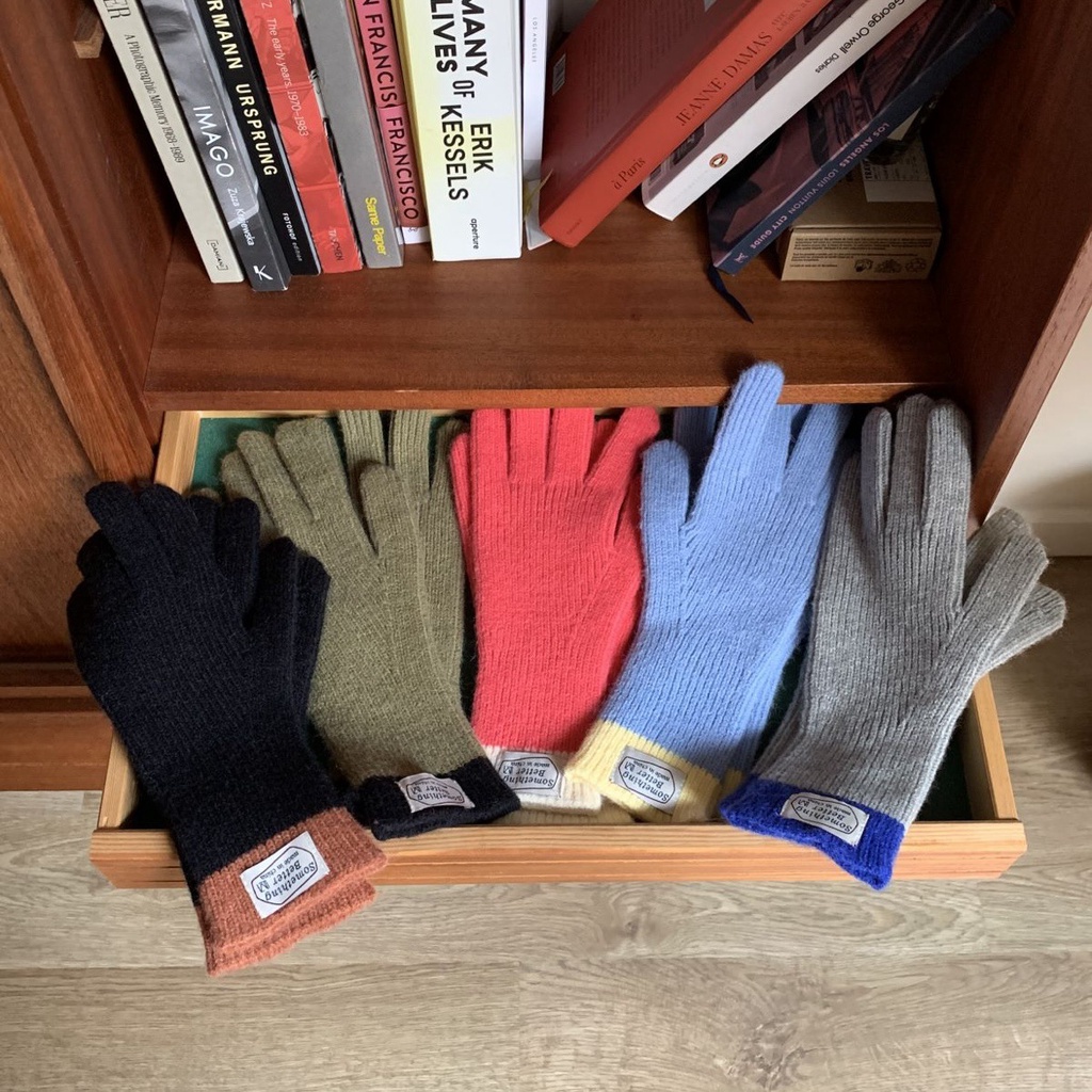 Găng Tay Giữ Ấm Mùa Thu Đông Có Thể Chạm Màn Hình Cảm Ứng Phong Cách Hàn Quốc Cho Nữ