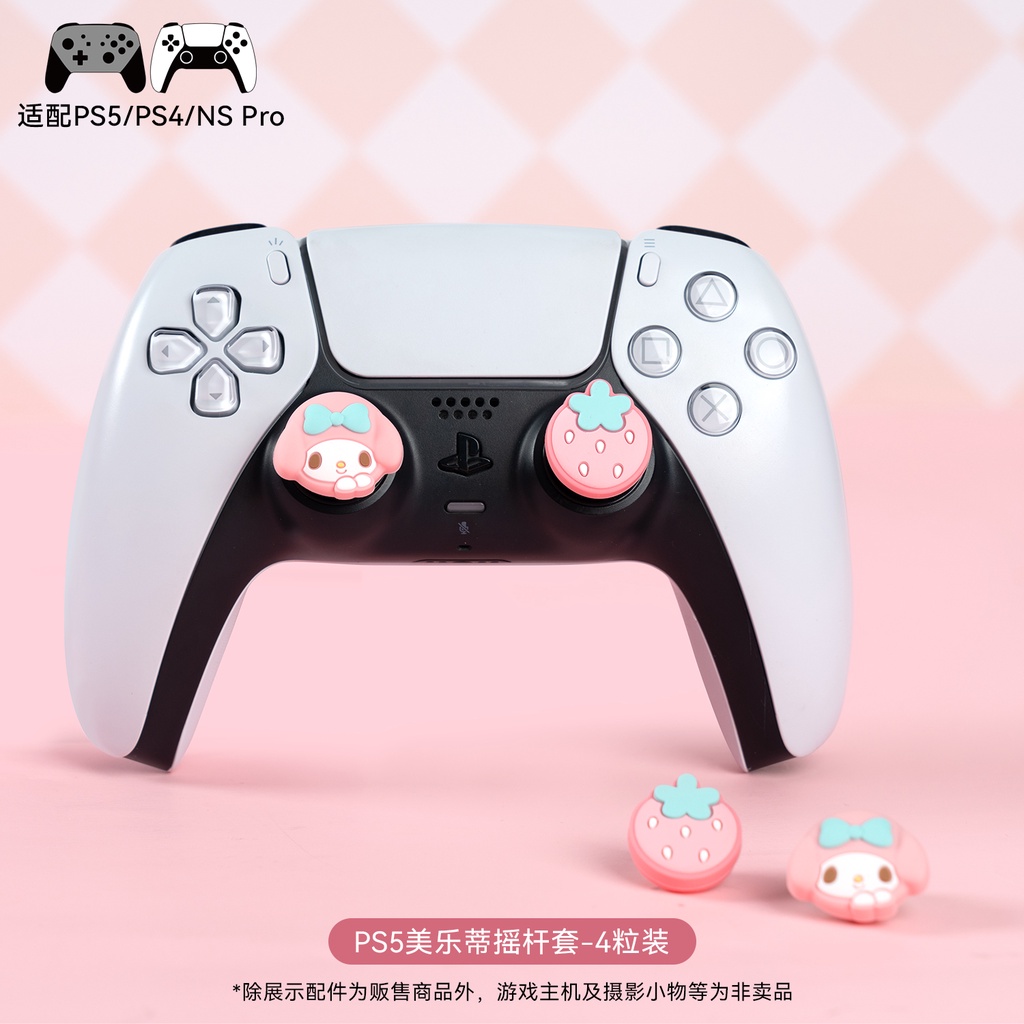 SANRIO Geek Share Tay Cầm Chơi Game Bằng Silicon Cho ps5 ps4 nspro