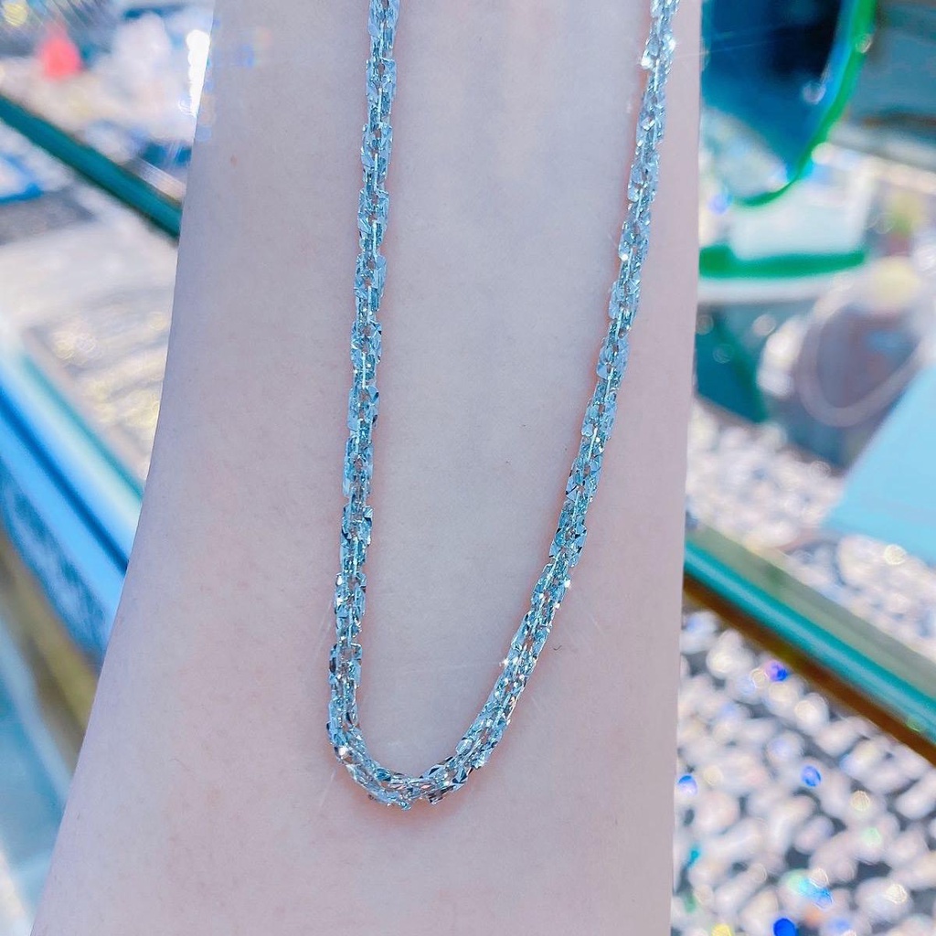 Phụ kiện dây xoắn vuông 3 li cắt máy dày 50cm và 45cm xi kim D036