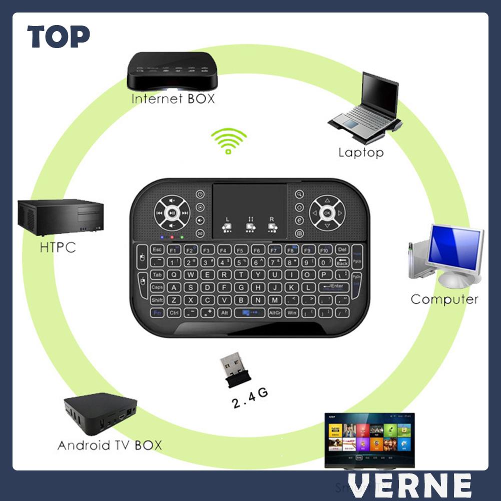 Bàn PhíM + ChuộT Bay bluetooth 2.4g Cho tv box