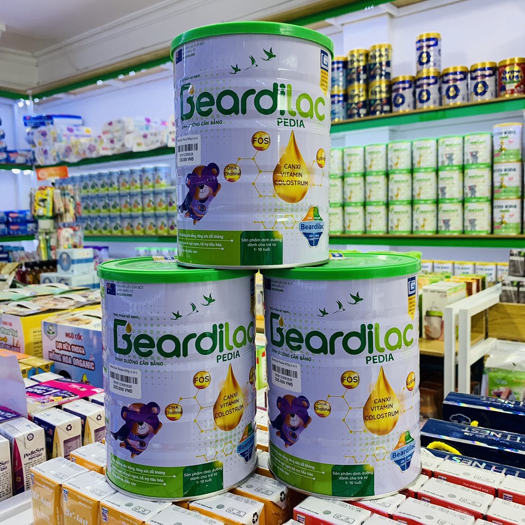 SỮA BEARDILAC PEDIA , TĂNG SỨC ĐỀ KHÁNG, HỖ TRỢ TIÊU HÓA, TĂNG CẦN VÀ CHIỀU CAO
