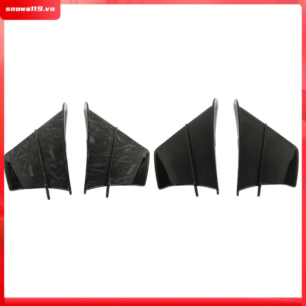 AutoERA Xe Máy Bên Cánh Gió Phía Trước Fairing Khí Động Học Winglets Cho NINJA400 NINJA250 Z900 Z1000