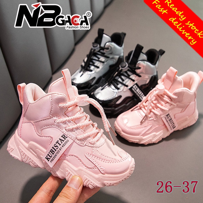 Giày Thể Thao Da Cổ Cao Thời Trang Cho Bé Gái size 26-37] 2023 giày sneaker bé gái giày thể thao cho bé gái 4-13 tuổi