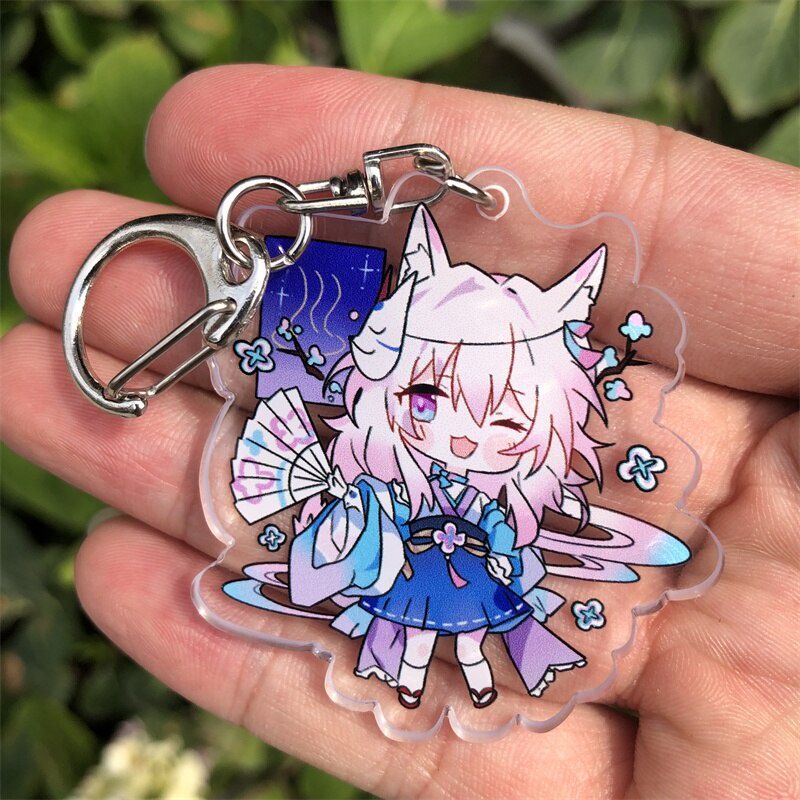 Móc khoá Game Honkai: Star Rail Blade Jing Yuan Kafka Luocha Anime Manga Nhật Bản Phụ Kiện Trang Trí Túi xách Balo