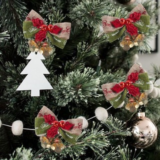 Nơ Trang Trí Cây Thông Noel