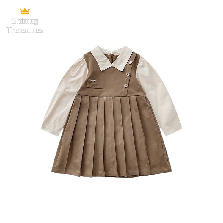 ShiningTreasures Váy Bé Gái váy váy trẻ em công chúa bé gái thời trang dễ thương đẹp 2023 NEW KLQ23915YM 37Z230915