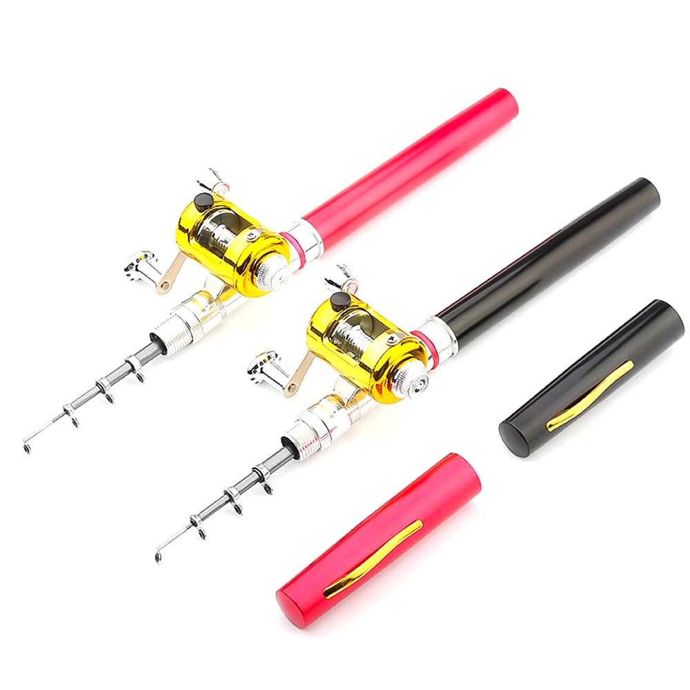 Spinner Cần Câu Cá mini Bỏ Túi Siêu Nhẹ Dài 1m