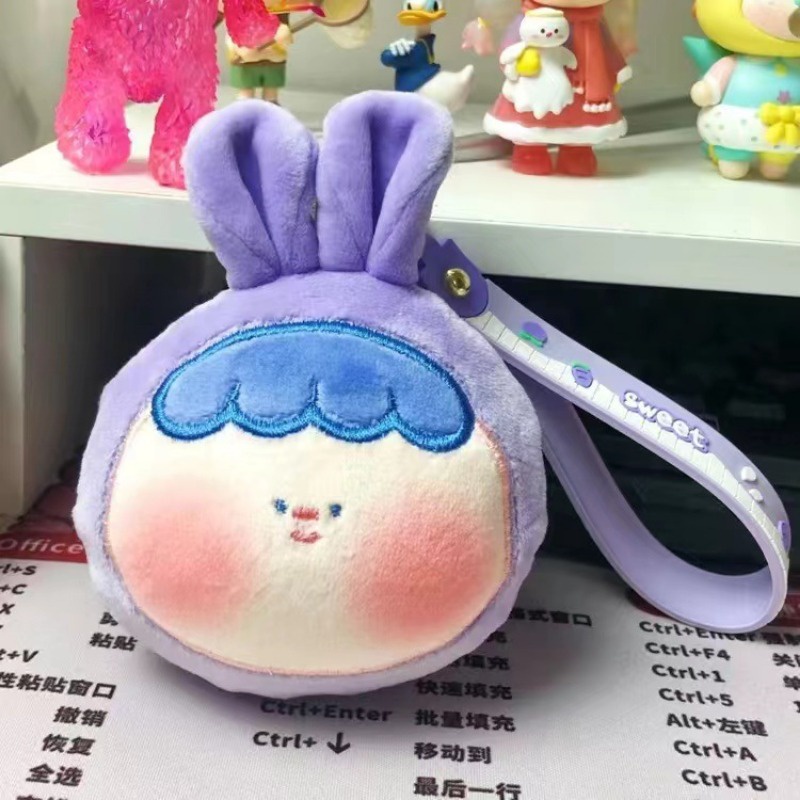 Móc Khóa Hình Búp Bê Nhồi Bông Dễ Thương
