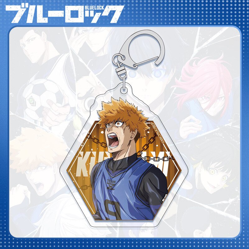 Móc khoá Anime Blue Lock Acrylic Isagi Yoichi Chigiri Hyoma Eishiro Nagi in 2 mặt rõ nét nhựa Acrylic Phụ kiện trang trí
