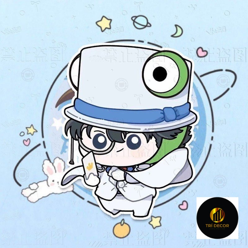 Móc khóa DETECTIVE CONAN Thám Tử Lừng Danh ver Ếch con anime chibi độc đáo