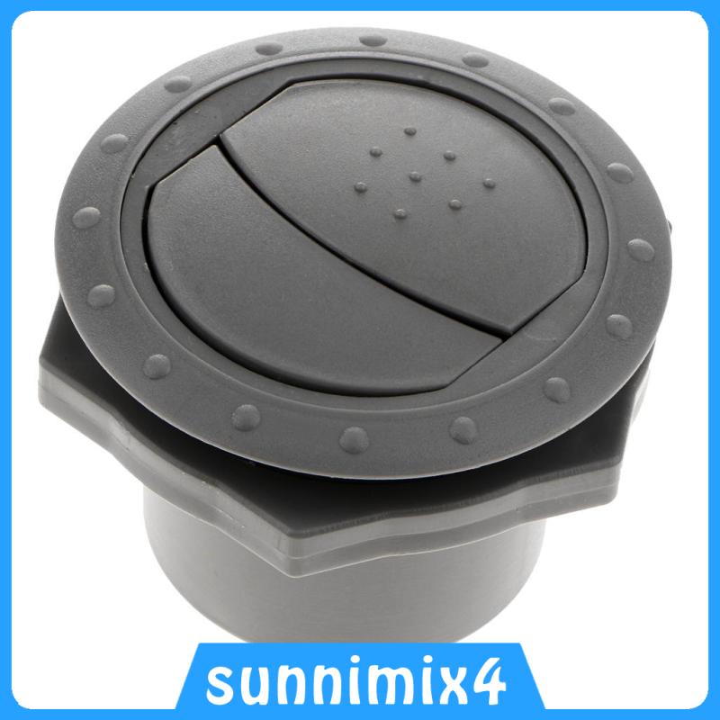 Ống Xả Khí Tròn 78x51mm Màu Xám 60mm Chất Lượng Cao