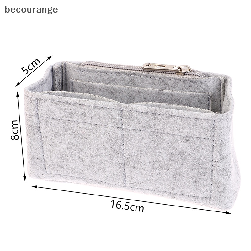 Túi Xách Nỉ mini Lót Bên Trong Đựng Túi Xách Dạng Bật Bên Trong