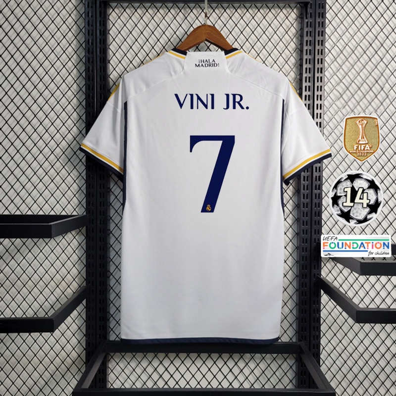 2324 Người Hâm Mộ Tại Nhà real madrid Áo Sơ Mi Chất Lượng Cao aaa +