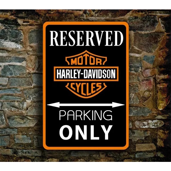 Thời Trang Harley Davidson Đỗ Xe Chỉ Ký Kim Loại – Harley Davidson Ký Hiệu Nhà Để Xe Camaro Ss Quà T