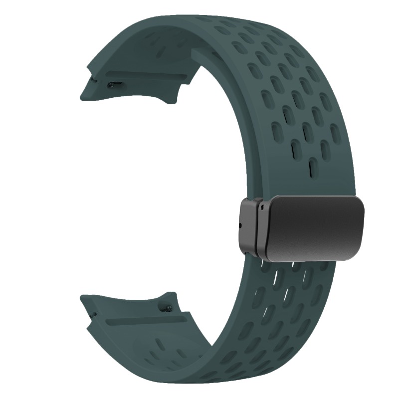 Silicone Dây Đeo Silicon Từ Tính Cho Đồng Hồ Thông Minh samsung galaxy watch 6 / 4 classic 47mm 46mm watch5 pro 6 / 4 40mm44mm