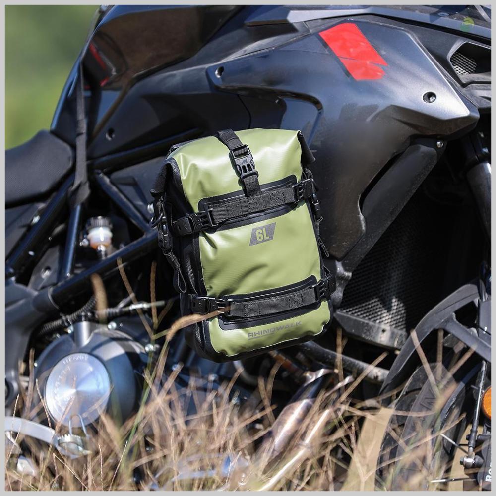 Rhinowalk Motorcycle Bag Waterproof 6L Motorcycle Side Frame Bag Universal Motorcycle Riding Tools Storage Bag