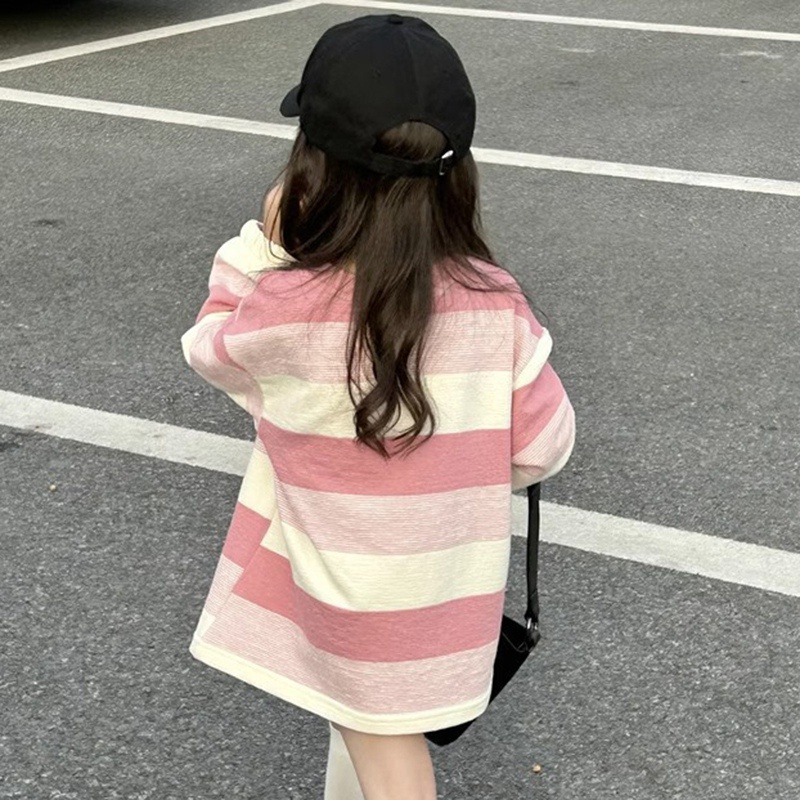 Áo hoodie Dáng Rộng Có Thêu Chữ Thời Trang Phong Cách Hàn Quốc Cho Nữ