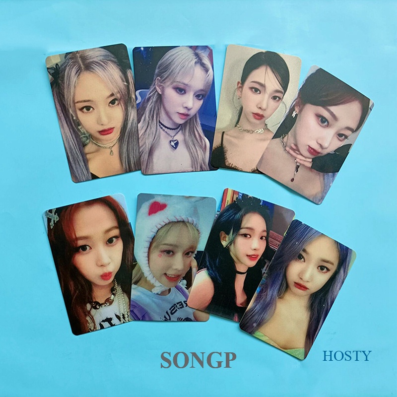 Set 4 Tấm Ảnh lomo Card Nhóm Nhạc aespa lomo