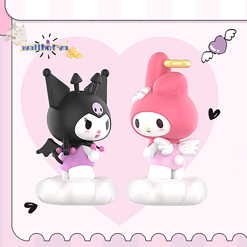 Wallhot > Mô Hình Nhân Vật kuromi & my melody anime sweetheart series sweetheart Dễ Thương
