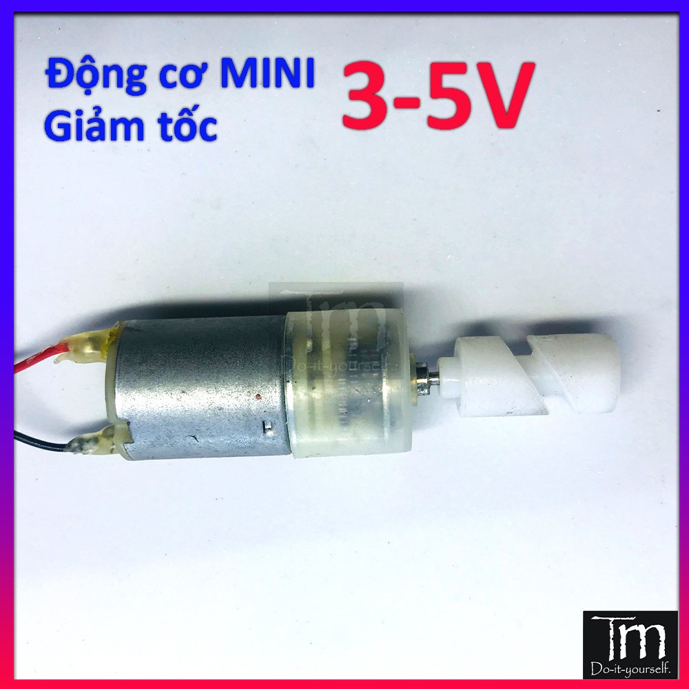 Động Cơ Giảm Tốc Mini 3-5V