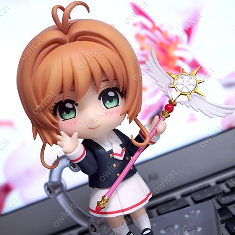 Mô Hình Nhân Vật Kinomoto Sakura  #918 Anime Cardcaptor Sakura Magic Girl Action Figure mahoushoujyo DengekiMoeoh GSC Version Model 10cm PVC Packed in Box Gift Nendoroid