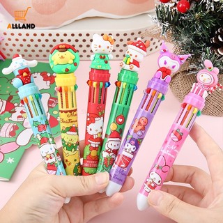 Bút bi họa tiết giáng sinh hoạt hình dễ thương ngòi 0.5mm