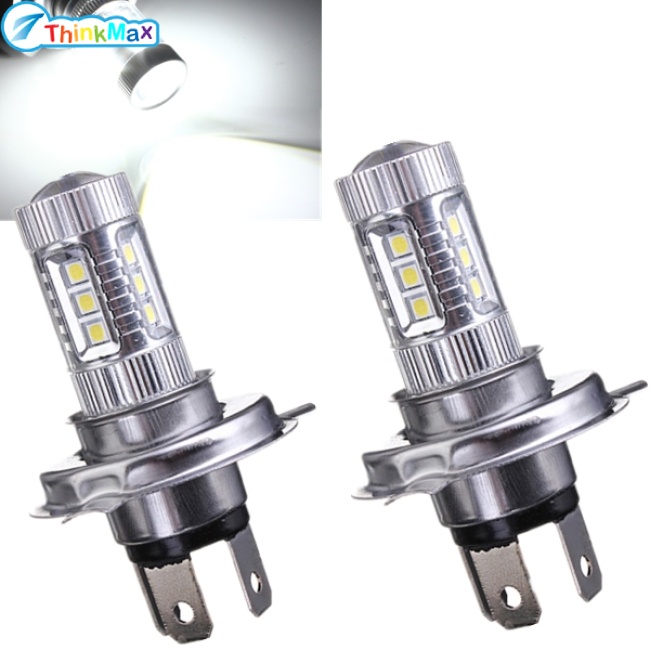 Bóng Đèn Pha led h4 80w 4000lm 6000k-6500k Siêu Sáng Cho Xe Hơi