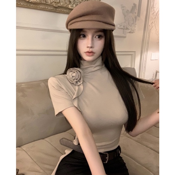 Găng Tay Len Đan Móc Dáng Dài Thời Trang Cho Nữ